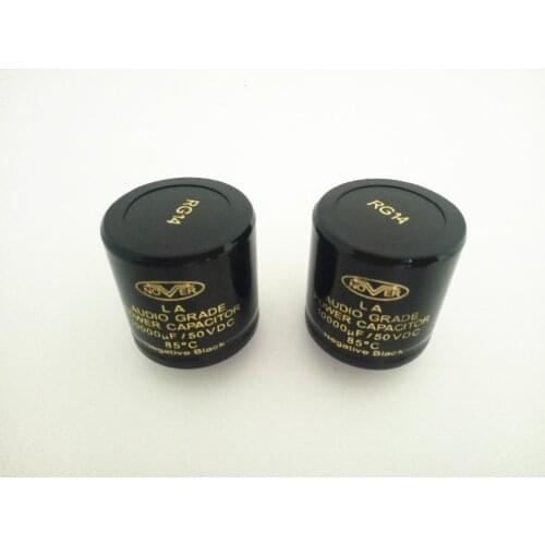 2pcs NOVER High-end Cap 10000uf 50V Capacitors 35*35MM For Hifi Audio Amplifier Amplificateur