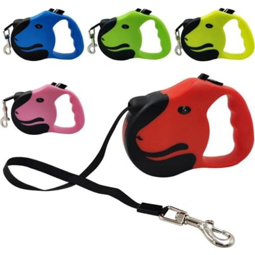 3Meters Retractable Dog Leash Automatic Flexible Dog Puppy Cat Traction Rope Belt Dog Leash For Small Medium Dogs Pet Collars