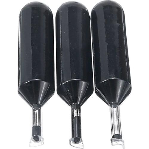 3Pcs 1.5ml Stamp Refill Ink Photosensitive Seal Stamp Oil Black Refill Ink For Self-inking Stamp Scrapbook Decor Seal Stamp Pad