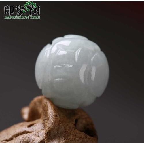 10Pcs Round Dragon Carven J ade Beads 12x12mm Natural Gem Stone Loose Beads For DIY Jewelry Components Making Necklace Handmade