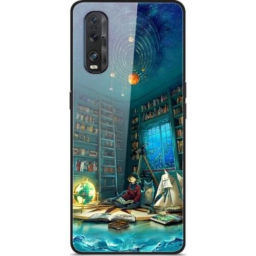 For OPPO FIND X2 Phone Case Tempered Glass Case Phone Cover Fitness Back Bumper Series 3