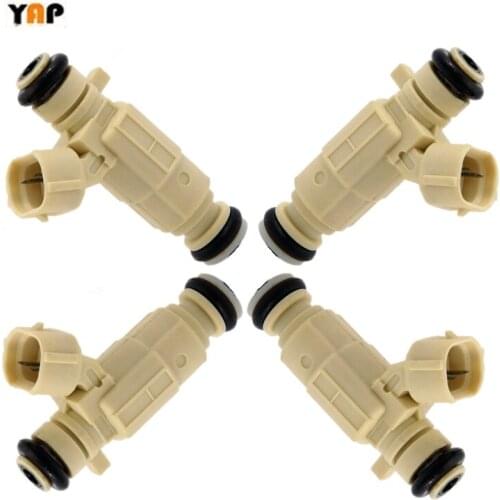 NEW FUEL INJECTOR (4) FOR Kia Soul Sonta Tucson Tiburon Spectra Sportage Elantra 2.0 2.4L L4 9260930013 35310-23600 1998-2014