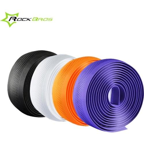 Rockbros Pro Road Bicycle Handlebar Tape Composite PU Bike Handlebar Bent Bar Tape Strap Cycling Grip Tape Bike Accessories
