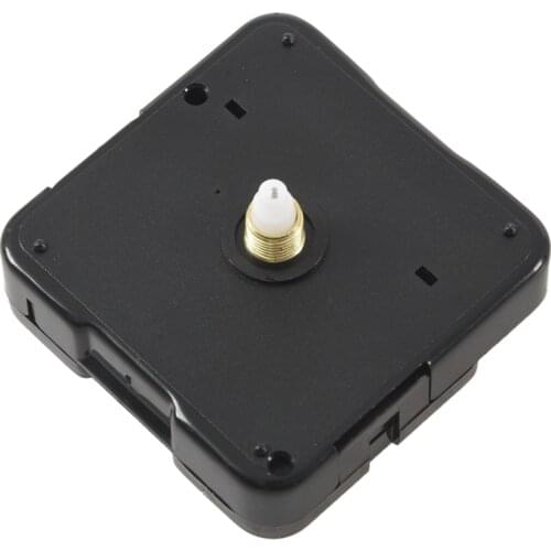 Quartz Clock Movement Mechanism DIY Repair Parts Black + Hands