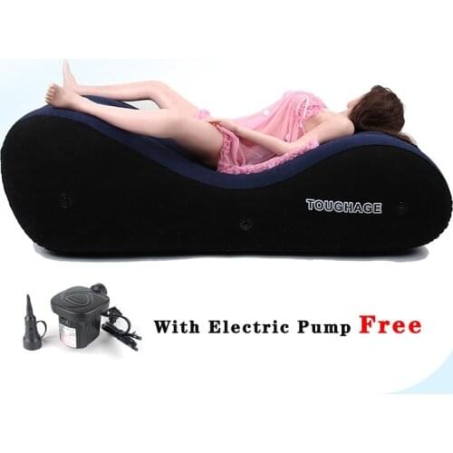 Multifunction Adult Children Inflatable Bed Sofa For Travel Beach Beds Chaise Outdoor Garden Sofas Folding Bedroom Furniture