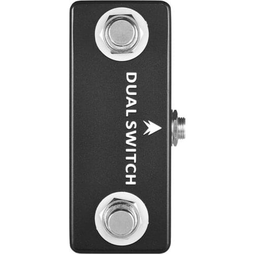 MOSKY DUAL SWITCH Guitar Pedal Dual Footswitch Foot Switch Guitar Effect Pedal Full Metal Shell Guitar Parts & Accessories