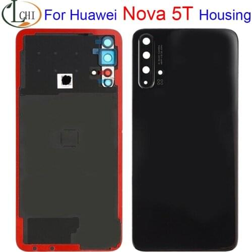 NEW Original For Huawei Nova 5t Battery Cover Honor 20 SE Rear Door Housing Back Case Phone For Huawei Honor 20se Battery Cover