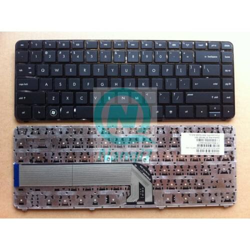 New Original Keyboard US Black For HP Pavilion dv4 dv4-3000 dv4-4000 dm4 dm4-3000 With Frame Black 641761-001 55011620-035