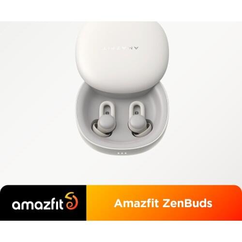 Original Amazfit Zenbuds Earphone Sleep Monitoring Noise Blocking Lightweight Long Battery Life TWS Type-C Case for iOS Android