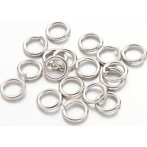 4mm 5mm 6mm 7mm 8mm 10mm Jump Rings Close Unsoldered Brass Jewellery Design Supplies Wholesale Jewelry Findings