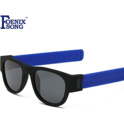 FOENIXSONG Mens Womens Polarized Sunglasses UV400 Protection Lens Folding Frame Sun Glasses De Sol Kids Slap Eyeglasses