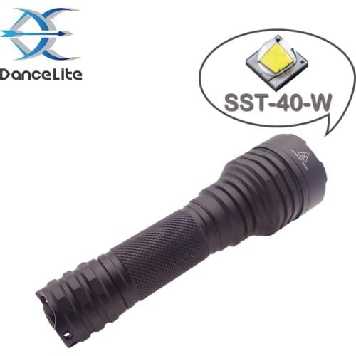 Brand NEW 2000Lm M45 with Luminus SST-40.2 6500K LED Flashlight Lantern For (21700/18650)