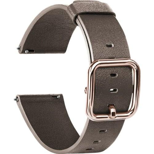 Hight Quality Genuine Leather Strap For Fitbit Versa /Versa 2 /Lite Watch Wrist Band Fashion Modern Adjustable Strap For Men