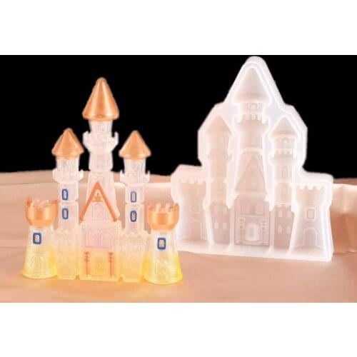 Castle Epoxy Silicone Mould For Molds Resin Jewelry For Jewelry Making Tools DIY Craft
