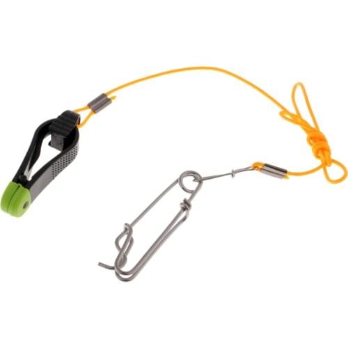 4pcs Power Grip Plus Downrigger Line Release Stacker Clips with 42cm Leader