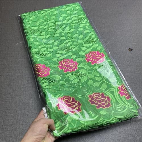 5 Y Swiss lace fabric 2021 heavy beaded embroidery African lace fabrics 100% cotton fabric Swiss voile lace in Switzerland 7L513