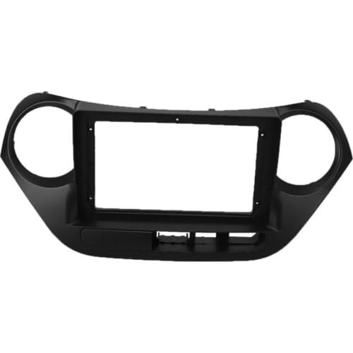9 Inch 2Din Car Fascia for HYUNDAI I10 2014-2017 ( Left Wheel ) Car Dvd Frame Panel In-Dash Mount Installation