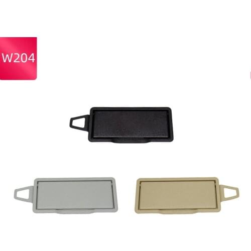 Car Interior Accessories Sun Visor Makeup Mirror Trim Cover For Mercedes-Benz W204 X204 C200 GLK 300 E/GLK Class 2008-2014