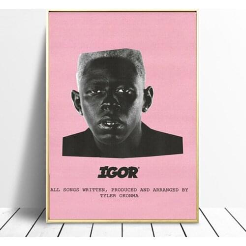 Rap Music Album Stars Canvas Painting Tyler The Creator Igor Posters Prints Wall Art Picture for Living Room Home Decor Cuadros
