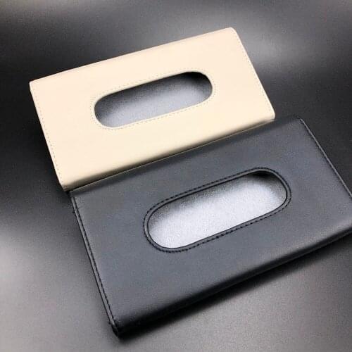 Car Sun visor Tissue Boxes Case For FIAT 124 EVO Sedici Linea Bravo FCC4 Viaggio Coroma Ottimo Uno Qubo Doblo Toro