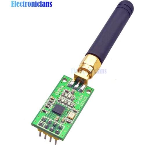 CC1101 Wireless RF Transceiver 315/433/868/915MHZ + SMA Antenna Wireless Module 1.8-3.6V