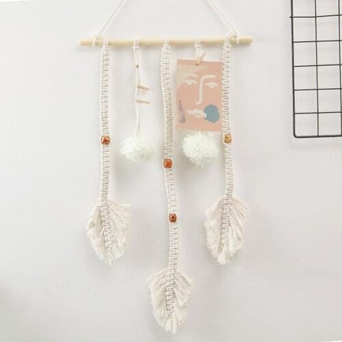 35*60cm Farmhouse Decor Woven Bohemian Tapestry Geometric Wall Art Decor Handmade Woven Wall Hanging Tapestry Living Room Decor