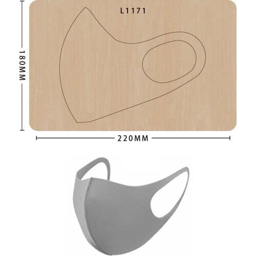 DIY Mask Knife Mold Wooden Cutting Dies Mold Wood Die Cut Scrapbook Dies Cutter Leather Mold die-cut Handmade Crafts