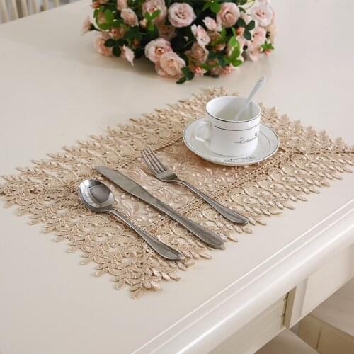 LYOVULIFE Lace Napkins For Appliances