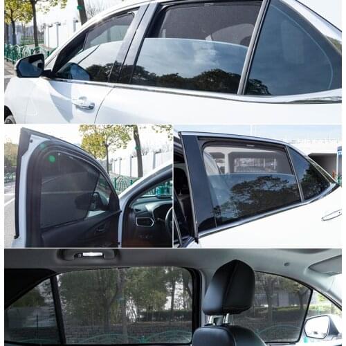 For Mercedes-Benz S-Class W126 W140 W220 W221 W222 / Magnetic Special Curtain Window SunShades Mesh Shade Blind Fully Covered
