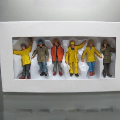 1/50 Scale 6pcs Construction Worker Scene Accessories Building Site Children Gifts For Collection Gifts