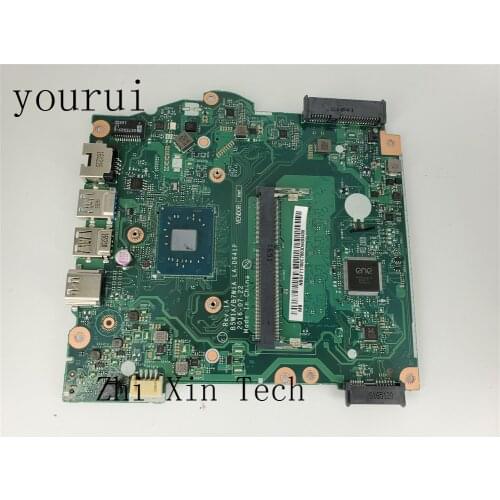 Yourui For Acer Aspire ES1-533 Laptop Motherboard NB.GFT11.00C NBGTF1100C LA-D641P Processor N3450 Without Memory DDR3