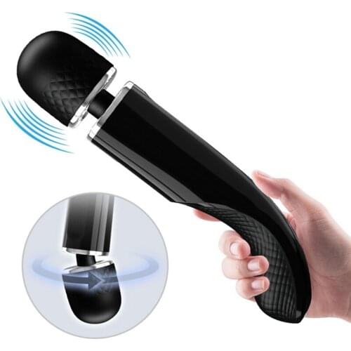 Powerful Magic Wand 58mm Cap Big Magic Stick Clitoris Stimulator 5 Speed 7 Vibrators AV Massager G Spot Sex Toys For Women