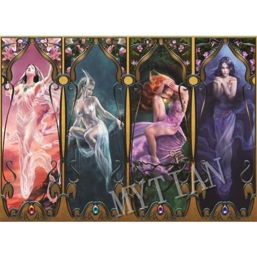 Full square/round drill 5D DIY diamond painting Classical Four Seasons Beauty Embroidery Pattern Cross stitch kit mosaic decor