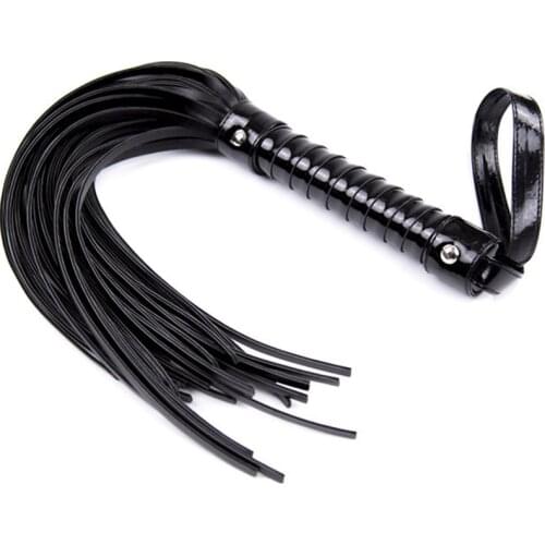 Riding Crop for Horse Whip Crop Faux Leather Whip,Bullwhip Cosplay Supplies for Halloween Costume Accessories