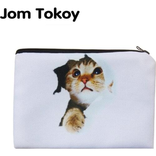 Cat Hole Portable Type Make up Bags Cosmetic Case Maleta de Maquiagem Bags Storage Travel Makeup Bag Brand Pencil case