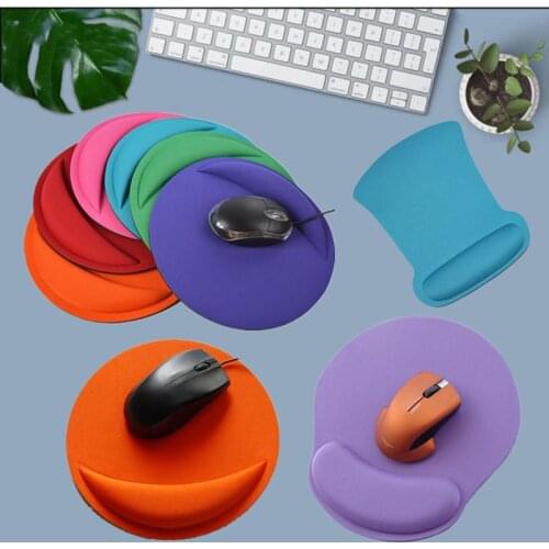 Professional PC Thicken Mouse Pad Support Wrist Comfort Mouse Pad Mat Gamer Computer Durable Comfy Mouse Support Wrist Protect