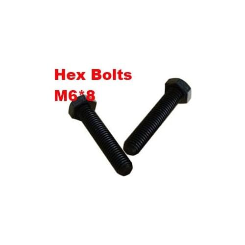 Wkooa M6 * 8 Hex bolt DIN933 grade 8.8 300pcs/lot
