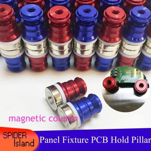 20pcs/lot Circuit board PCB clip mobile phone repair electronic tools motherboard repair Holder panel fixture Magnetic column