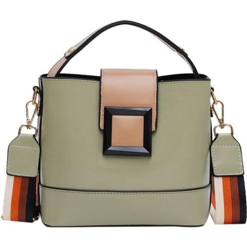 Womens Crossbody Bag PU Leather Handbag Woman Casual Female Messenger Shoulder Bag Tote Bags