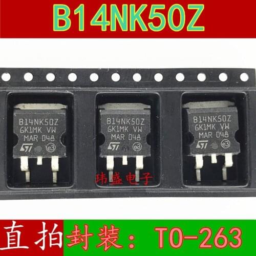 10pcs STB14NK50Z B14NK50Z TO-263