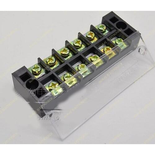Free shipping Wholesale 20pcs/lot Connector Screw Barrier Terminal Block TB-2506 TB-2506L 25A/6P