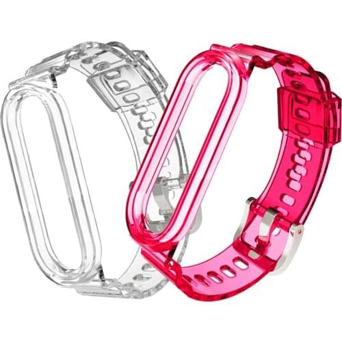 Bracelet on Mi Band 5 6 Strap for Xiaomi Miband 6 5 4 3 Silicone Bracelet for Miband 5 6 Sports Bracelet Wristband Glacier Style