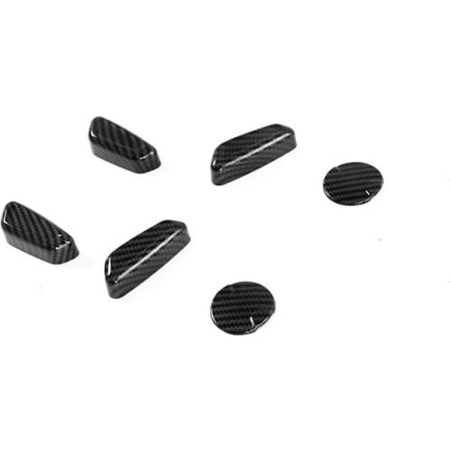 Fit for Ford Raptor F150 2017-2020 electric seat adjustment button switch decorative sticker interior modification