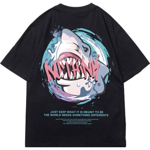 2021 T Shirt Streetwear Men Oversize Hip Hop Harajuku Short Sleeve Cartoon Print TShirt Summer Cotton Loose Soft Tops Tees 8XL