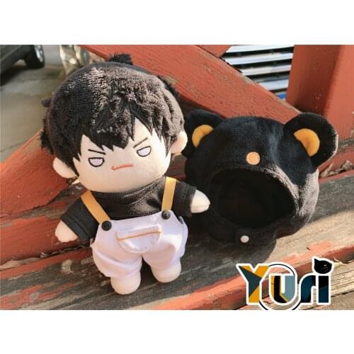 Haikyuu!! Tobio Kageyama Shoyo Hinata Oikawa Tooru Kuroo Tetsurou Plush 15cm Doll Figure Toy With Clothes Outfit Costume Cos C