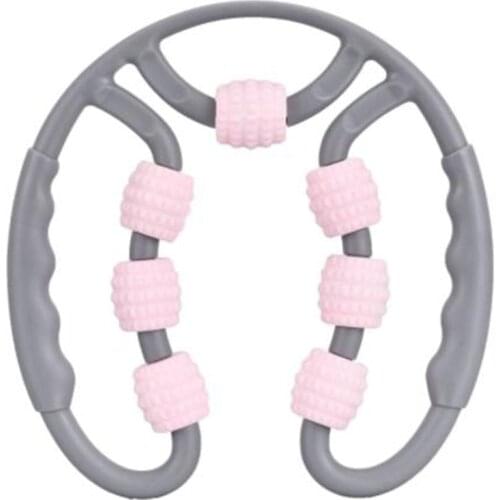 Leg Massager 7 Rollers Leg Neck Arm Muscle Roller Yoga Weight Loss Fitness Relax Muscles Home Fitness Massage Artifact