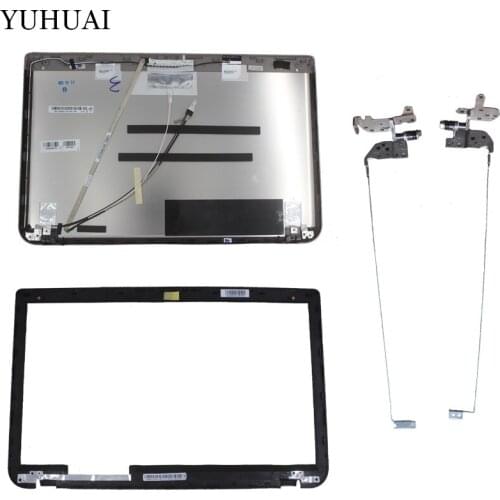 New For Toshiba Satellite P55t P55t-A LCD Back COVER TouchScreen/LCD Bezel Cover/LCD HINGES L+R