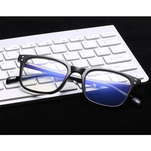 Anti Blue Light Blocking Filter Reduces Digital Eye Strain Clear Regular Computer Gaming SleepingBetter Glasses Improve Comfort