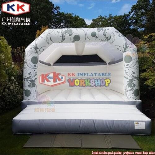Deluxe New Fashion Inflatable Wedding Bouncer House Wedding Jumping Castle