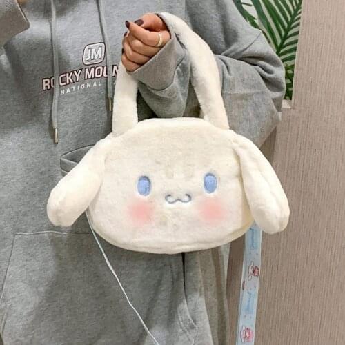 Fashion shoulder bag female female bag large plush winter handbag Messenger bag soft warm fur bag